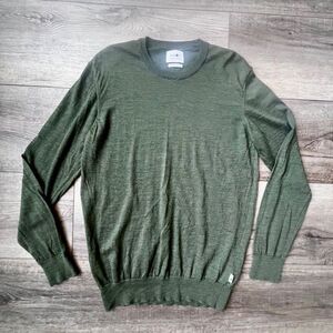 NN07 Italian Yarn Merino Wool Mens Sweater Soft Preppy Scholar Office Crewneck